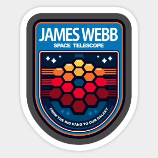 JAMES WEBB SPACE TELESCOPE Sticker